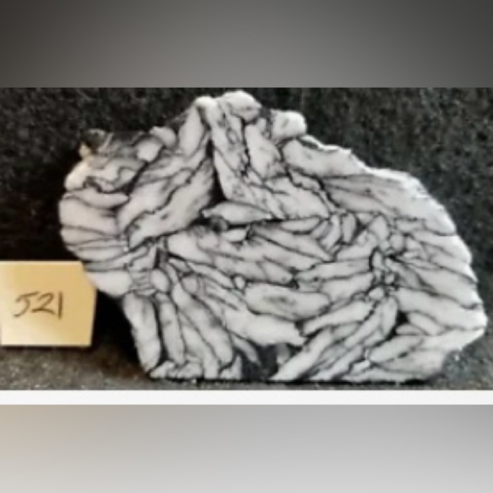 Slab of Pinolith Jasper from Austria-considered a rare material.